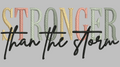 Stronger Than The Storm Embroidered Sweatshirt