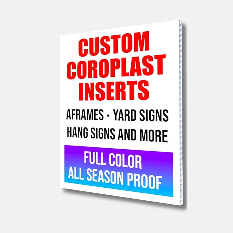 Plastic A-Frame Signs & Stands