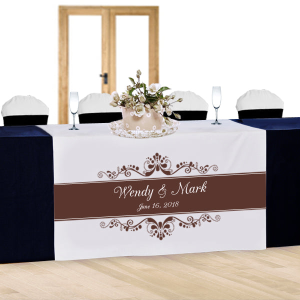 Custom Full Color Table Runner – Bold Branding, Simple Setup