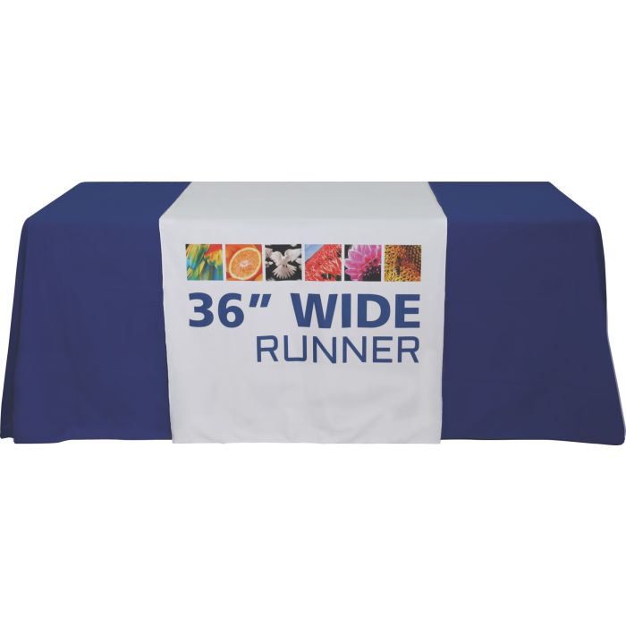 Custom Full Color Table Runner – Bold Branding, Simple Setup