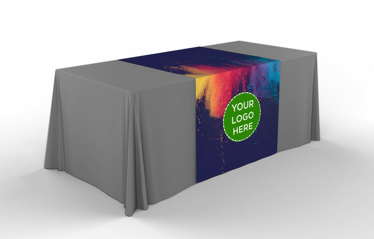 Custom Full Color Table Runner – Bold Branding, Simple Setup